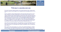 Desktop Screenshot of canoedaysout.com